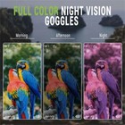 Telescope Binoculars Night Vision Hd Zoom Hunting Outdoor Hiking Portable Optics