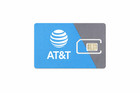 At t Triple Cut Sim Card 4g 5g  mini micro nano  Compatible With Any At t Device