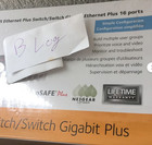 Netgear Prosafe Plus Gs116e 16-port Gigabit Ethernet Unmanaged Switch