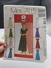 Vintage Mccalls Easy Princess Seams Dress Sewing Pattern Size B  8 10 12   3129