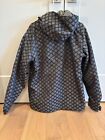 Burton Men s Size Medium Entourage Dryride Snowboard Ski Jacket Geometric