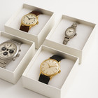 White Textured Jewelry Gift Box   Small Rectangular Presentation Box   Necklace