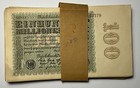 1923 Germany 100 Million Mark P107 Extra Fine - Almost Unc  Free Shipping