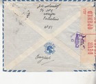 Palestine  Censored Cover  J  R  Dunlop  Haifa-durban  South Africa  30 Mr 1943