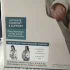 Ergobaby Easy Snug Newborn Infant Carrier Insert Cotton Breathable Mesh Gray Nib