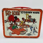 Vintage 1973 Fat Albert And The Cosby Kids Metal Lunchbox W  Thermos - Nice 