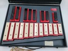 Vtg Tone Educator Bells Resonator Xylophone  Bell Set W Case 25 Note 