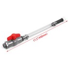 2pcs Fuel Jug Ball Valve Hose Kit W  Hose Bender For Vp Fuel Jugs Scribner Jegs