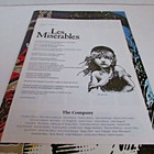 1998 Les Miserables Toronto Souvenir Brochure  colm Wilkinson Lt  Engagement 