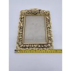 Vintage Style Gold Ornate Rose Floral Picture Frame 5x7 Rectangular Filigree