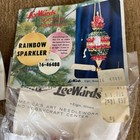 3 Vintage Leewards Christmas Sequin  Boutique Ornament Kits 
