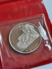 1970 Equatorial Guinea 100 Pesetas Silver Proof Coin - Goya s La Maja Desnuda
