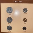 Coin Sets Of All Nations Zimbabwe Unc All  1980 But 1 20 Cents 1983