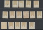 Sarawak Malaysia Stamps  1934 Sg106 7 107a 108 112 112a 113 4 114a 115 8  Cv   69
