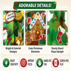 Diy 3d Paper Christmas Tree Craft Kit Kids Educational Puzzle Holiday Decor Gift