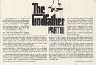  the Godfather Part Iii -original Photo-al Pacino-cast-special Color Still