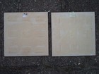 Greece Ceramic Scenic Souvenir Tiles - Pair- 6-inch Square