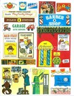 Vintage Fisher-price Village  997 Replacement Lithos - Stickers Little People 