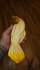 Vintage Mexican Terracotta Pottery Talavera Cockatoo Bird 14  Souvenir Vacation