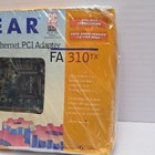 Vintage Netgear  Ethernet Pci Network Adapter Fa310tx 10 100 Sealed  Damaged Box