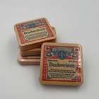100  Lot Vintage Budweiser King Of Beers Genuine Coasters  Bud Light  Bud Dry