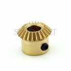 0 5m-20t Metal Umbrella Tooth Bevel Gear Helical Motor Gear 20t 3mm Bore