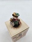 Wee Forest Folk M-264 Mall Mom Green Skirt Mouse With Box - Retired 2002