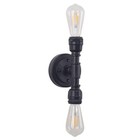 Vintage Edison Industrial 2-light Bathroom Vanity Light- 2 Bulb Loft Minimali   