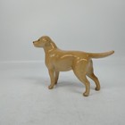 Vintage Beswick Yellow Lab Labrador Dog Ceramic Figurine Made In England