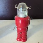 1990s Space Trooper Tin Robot Toy Friction Crank Japan  robbie The Robot 
