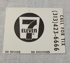1987 Def Leppard Concert Ticket Stub Joe Louis Arena Detroit Michigan 11-2-1987