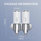 Sanitizer Gel  Shampoo And Soap Dispenser Wall Mounted  Double Twin Fill