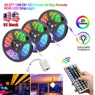 5-15m Led Strip Lights Color Changing String Light   Remote Adhesive Backing