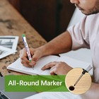 Long Head Deep Hole Marker Pens  15pcs Long Nib Marker 20mm Quick Dry Waterpr   