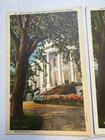 Lot Of 2 Vintage Postcards  Same View  Different Cards  White House  South Porch