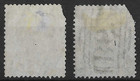 Hong Kong 1862 Qv 48c   96c Sg6-7 - Fillers