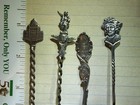 Sterling Souvenir Spoon Lot Wce 1893 Chicago s World s Fair Christopher Columbus