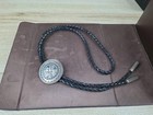 Vintage Southwest Sterling Silver Bolo Tie Necklace