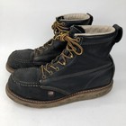 Thorogood Moc Toe Steel Toe Work Boots Size 8 D Made In Usa
