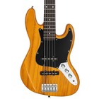 Glarry Gjazz Electric 5 String Bass Guitar Basswood Maple Neck With Bag
