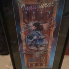 Carolina Panthers 1995 Inaugural Home Game Football Poster Helmet Artwork