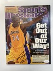 Shaquille O neal Shaq Autograph Signed Sports Illustrated Lakers Basketball Coa
