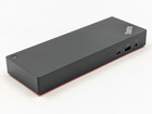 Lenovo Thinkpad Thunderbolt 4 Workstation Dock  40b00300us  Black   Red