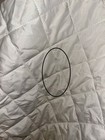 White Quilted Waterproof Crib Mattress Protector 28 x52 x9   Guc Baby
