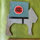 Vintage Advertising -empty- Lucky Strike Camels  Tobacco Cigarette Folky