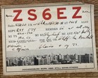 Qsl Radio Card Lot Africa - Usa 1930s Amateur Ham South Africa Rhodesia Nigeria