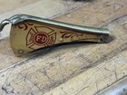 Cairns Retro Brass Front Holder