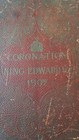 Antique Coronation Of King Edward Vii And Queen Alexandra 1902 Large Book