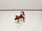 Hagen Renaker Miniature Mini Ceramic Brown White Baby Guernsey Cow Calf Figurine