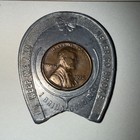 1926 Lincoln Encased Cent Never Go Broke - Good Luck Charm